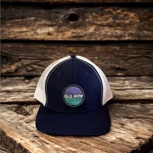 Old Row Embroidered Hat